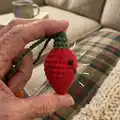 Holiday Lights Amigurumi Pattern step 3 - details and accessories