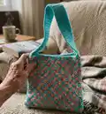 Checker It Out Crochet Bag Pattern step 4 - final assembly and finishing