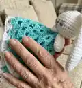 Cute Bunny Comforter Amigurumi Pattern step 3 - details and accessories