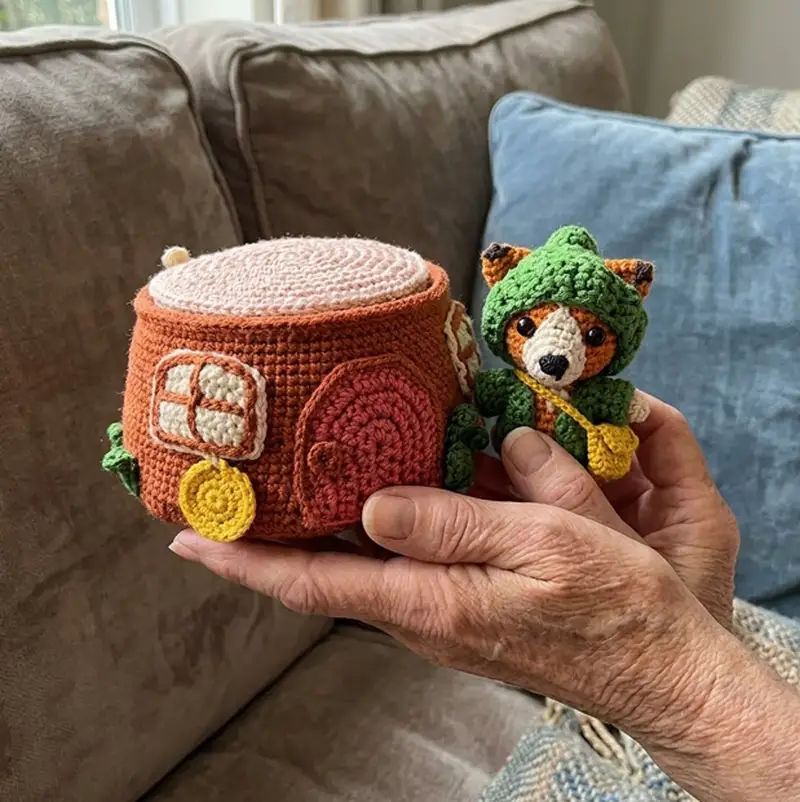 Complimentary Intermediate crochet pattern: Mr. Fox Amigurumi Pattern - Simple to follow guide