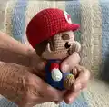 Plumbers and Pipes Amigurumi Pattern step 2 - assembly progress