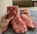 Super Simple Socks Pattern step 4 - final assembly and finishing