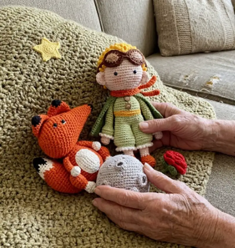 Quality crochet pattern: Little Prince Amigurumi Pattern - Intermediate level guide with complete instructions