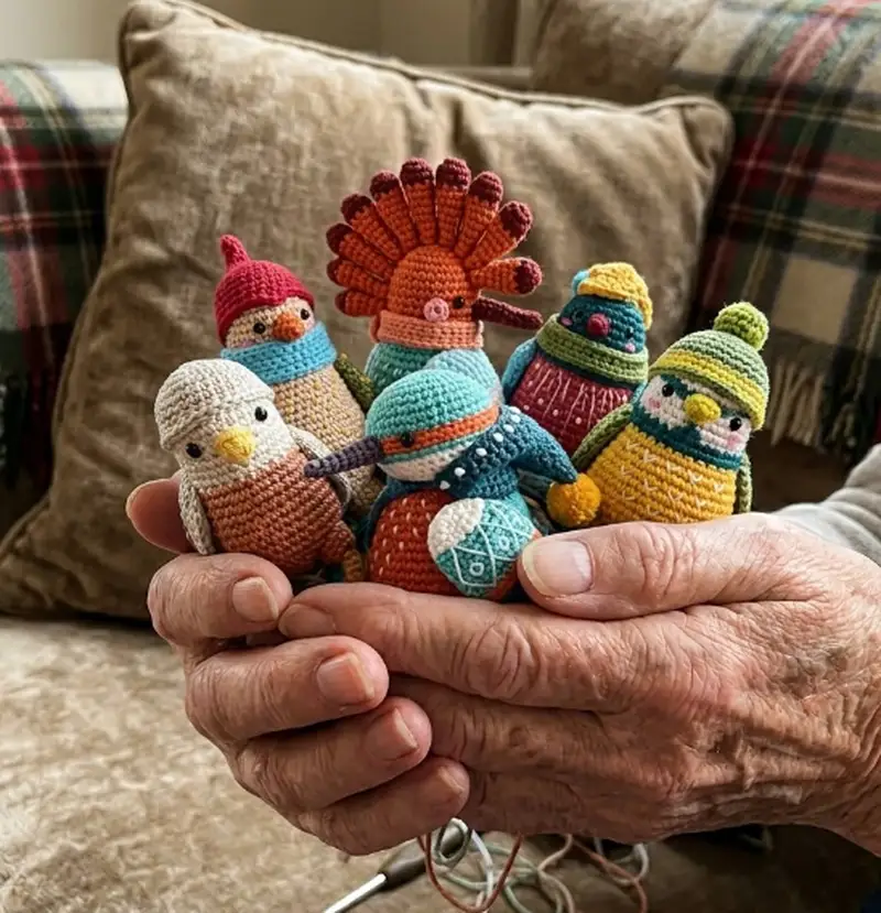 Quality crochet pattern: Kingfisher Amigurumi Pattern - Intermediate level guide with complete instructions