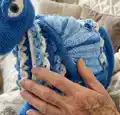3in1 Ice Dragon Baby Blanket Amigurumi Pattern step 3 - details and accessories