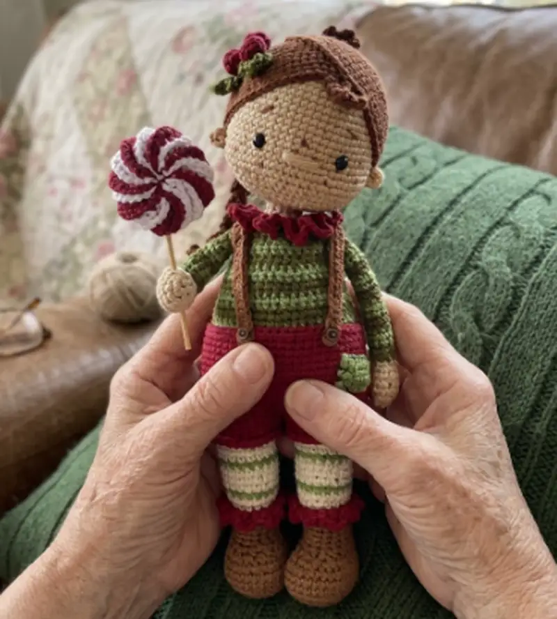 Complimentary Intermediate crochet pattern: Alice, the Doll Amigurumi Pattern - Simple to follow guide