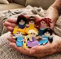 Princess Applique Amigurumi Pattern step 1 - construction progress