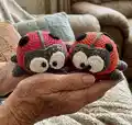 Ladybug Amigurumi Pattern step 4 - final assembly and finishing