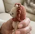 Ollie the Lion Amigurumi Pattern step 3 - details and accessories