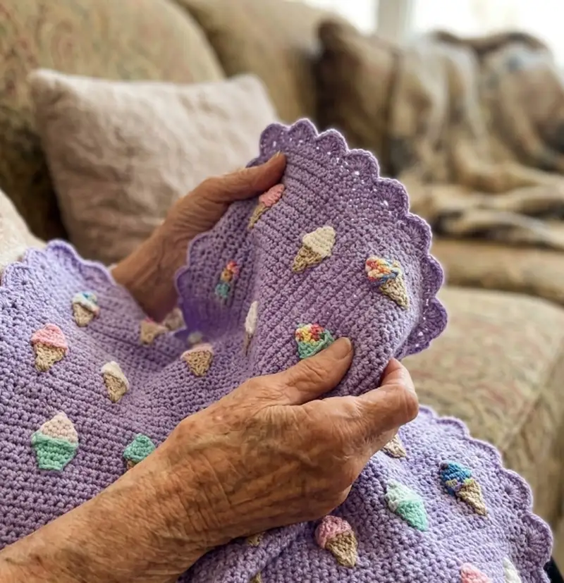Complimentary Intermediate crochet pattern: Oh So Sweet Crochet Blanket Pattern - Simple to follow guide