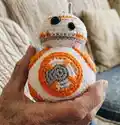 BB-8 Amigurumi Pattern step 2 - assembly progress