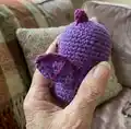 Baby Fledermaus Amigurumi Pattern step 3 - details and accessories
