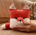 Pillow-Fox Amigurumi Pattern step 4 - final assembly and finishing