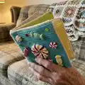 Sweet Quiet Book Pattern step 1 - construction progress