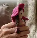 Wild Rose Fairy Amigurumi Pattern step 3 - details and accessories