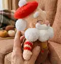 Le Pere Noel Amigurumi Pattern step 3 - details and accessories