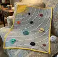 Solar System Space Blanket Pattern step 3 - details and accessories