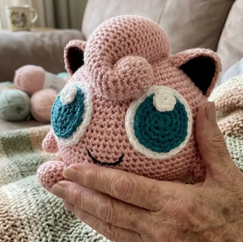 Complimentary Intermediate crochet pattern: Jigglypuff Amigurumi Pattern - Simple to follow guide