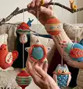 Christmas Ornament Set Pattern step 4 - final assembly and finishing