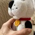 Dog Dotty Amigurumi Pattern step 3 - details and accessories