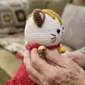 Lucky Cat Amigurumi Pattern step 3 - details and accessories