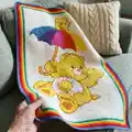 Care Bears Afghans Pattern step 4 - final assembly and finishing