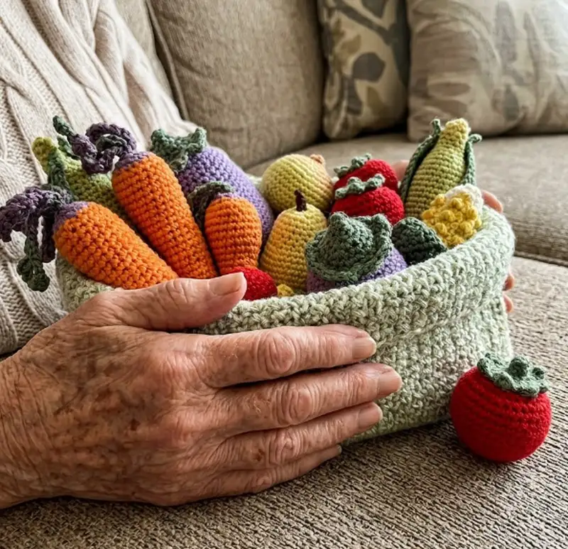 Complimentary Intermediate crochet pattern: Veggies Amigurumi Pattern - Simple to follow guide