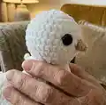 Dove Amigurumi Pattern step 3 - details and accessories