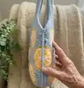 Citrus Tote Bag Pattern step 3 - details and accessories