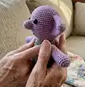 Dobby Amigurumi Pattern step 3 - details and accessories