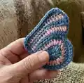 Ava the Butterfly Amigurumi Pattern step 2 - assembly progress
