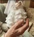 Farrah Doll Amigurumi Pattern step 2 - assembly progress