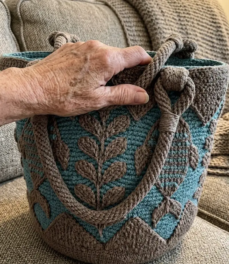 Complimentary Intermediate crochet pattern: Corfu Bag Pattern - Simple to follow guide