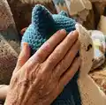 Giant Snorlax Amigurumi Pattern step 3 - details and accessories