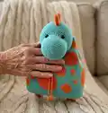 Dino Backpack Pattern step 4 - final assembly and finishing