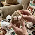 The Little Sheep Amigurumi Pattern step 4 - final assembly and finishing