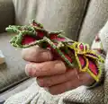 Watermelon Coleus Pattern step 2 - assembly progress