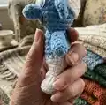 Smurf Amigurumi Pattern step 3 - details and accessories