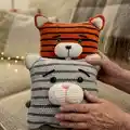 Pillow- Cat Amigurumi Pattern step 4 - final assembly and finishing