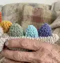 Sleepy Snuggle-saurus Rag Doll Amigurumi Pattern step 3 - details and accessories