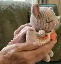 Opale, the little fawn Amigurumi Pattern step 3 - details and accessories