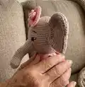 Little Elephant Amigurumi Pattern step 3 - details and accessories