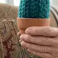Cactus Amigurumi Pattern step 2 - assembly progress