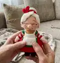 Granny Claus Amigurumi Pattern step 4 - final assembly and finishing