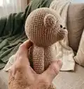 Little Teddy Bear Amigurumi Pattern step 3 - details and accessories