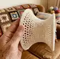 SOL&LUNA BOHO LANTERN Pattern step 2 - assembly progress