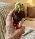 Doll Boo Amigurumi Pattern step 2 - assembly progress
