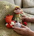 Little Prince Amigurumi Pattern step 4 - final assembly and finishing