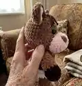 Baby Cow and Baby Bull Amigurumi Pattern step 3 - details and accessories