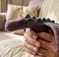 Fierce Little Dragon Amigurumi Pattern step 3 - details and accessories